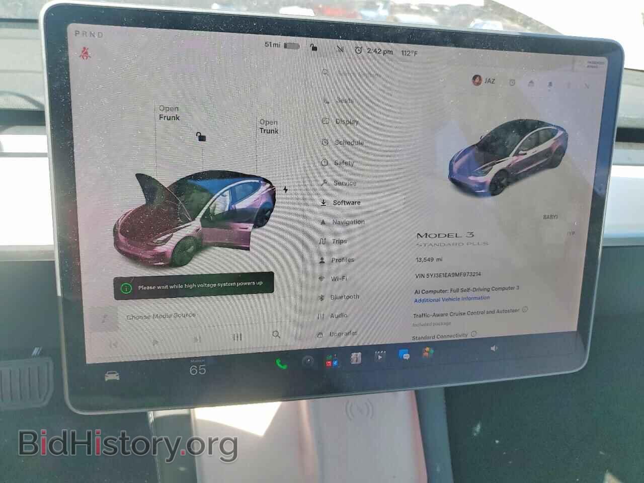 2021 TESLA MODEL 3 - VIN: 5YJ3E1EA9MF973214 - Photo 9