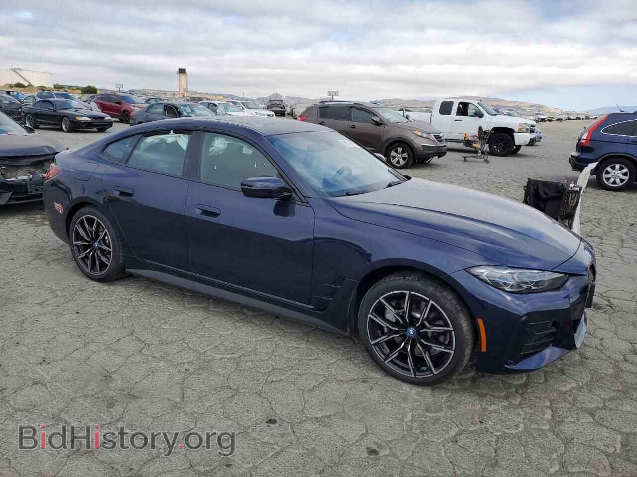 2023 BMW I4 EDRIVE - VIN: WBY73AW04PFP33371 - Фото 4
