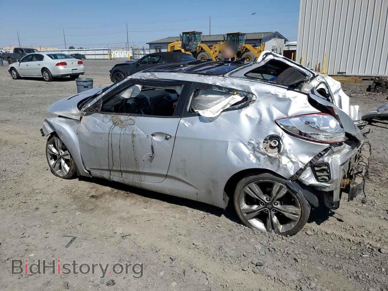 2013 HYUNDAI VELOSTER - VIN: KMHTC6AD6DU092301 - Фото 2