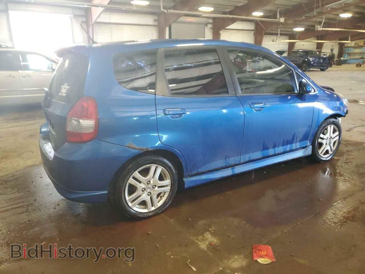 2007 HONDA FIT - VIN: JHMGD38677S025746 - Фото 3
