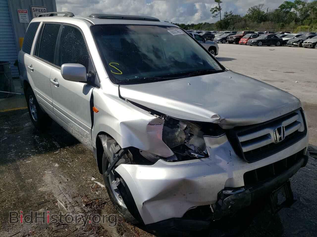 Photo 5FNYF28596B034221 - HONDA PILOT 2006