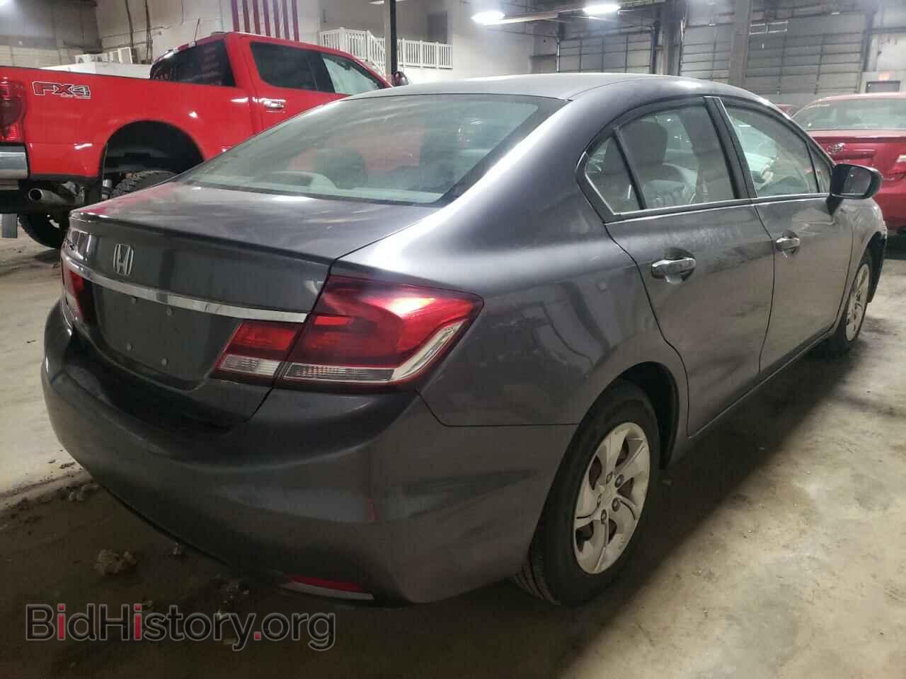 2014 HONDA CIVIC - VIN: 19XFB2F57EE019095 - Фото 4