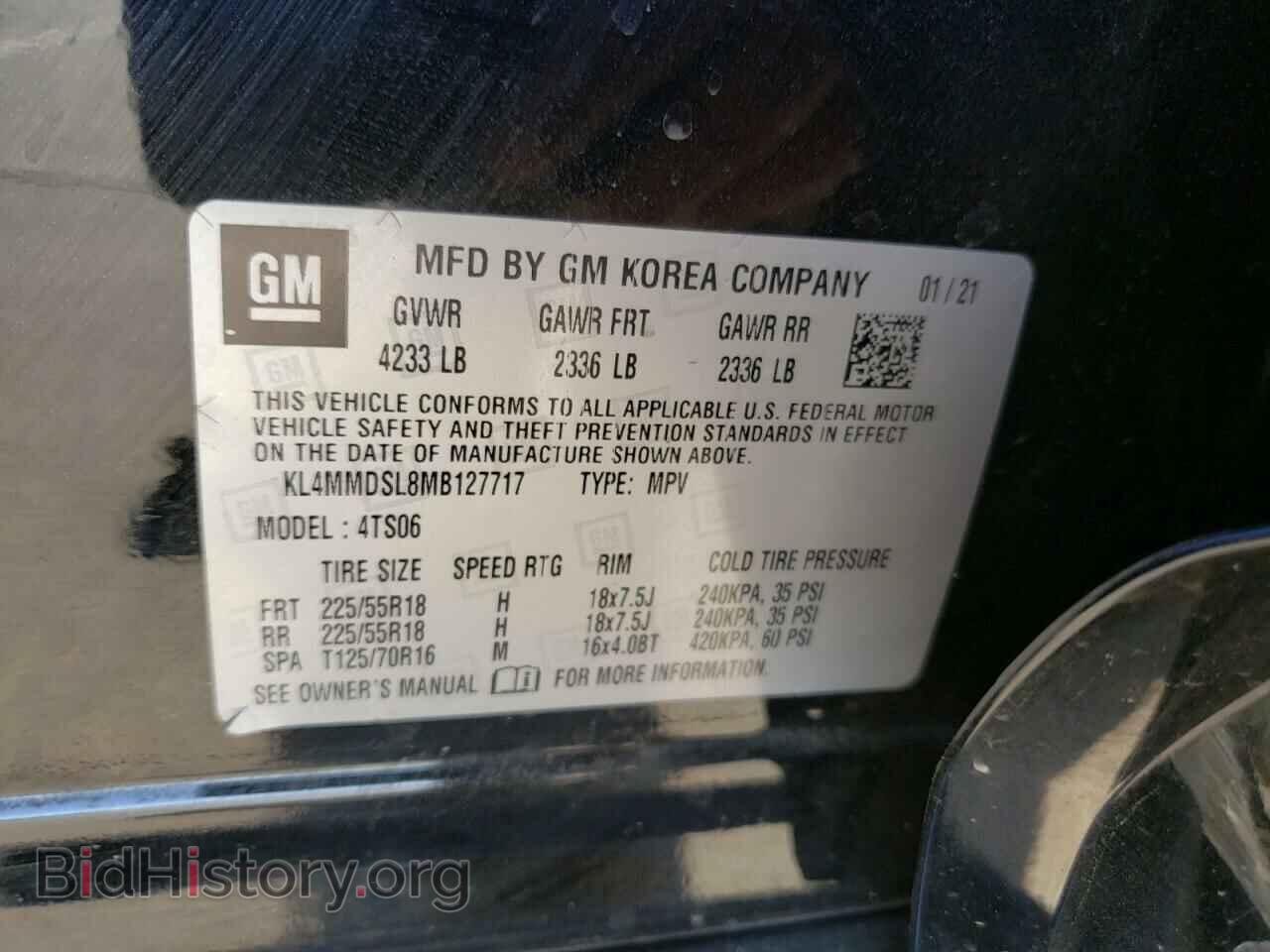 2021 BUICK ENCORE - VIN: KL4MMDSL8MB127717 - Photo 10