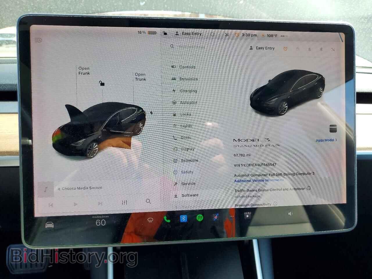 2020 TESLA MODEL 3 - VIN: 5YJ3E1EA9LF645547 - Photo 9