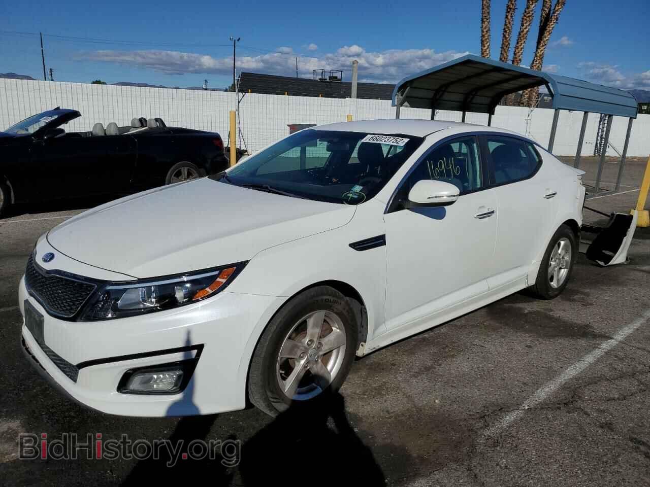 2015 KIA OPTIMA - VIN: KNAGM4A76F5594625 - Фото 2