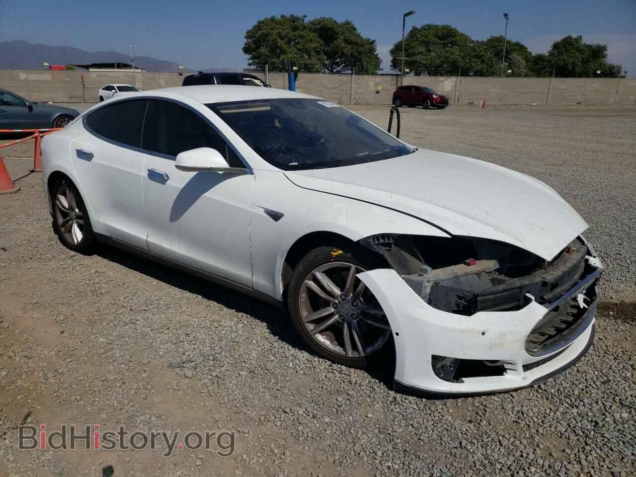 2014 TESLA MODEL S - VIN: 5YJSA1S1XEFP51276 - Фото 4
