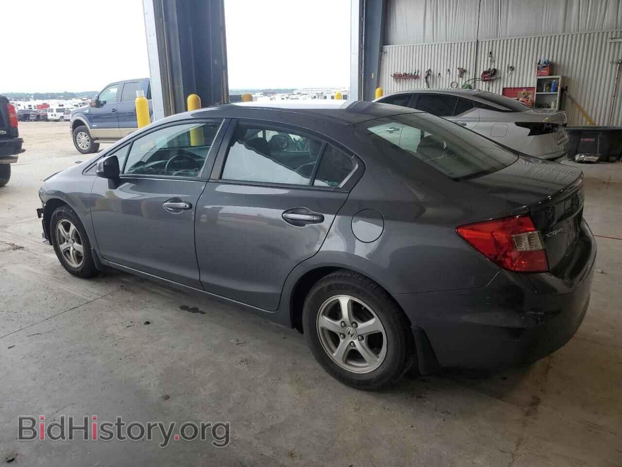 2012 HONDA CIVIC - VIN: 2HGFB2F57CH333025 - Фото 2