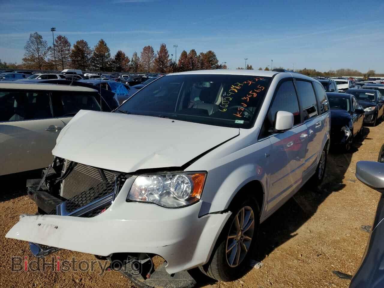 2014 DODGE CARAVAN - VIN: 2C4RDGCG5ER349505 - Фото 2