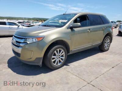 2013 Ford EDGE SEL, зеленый — VIN 2FMDK3JC8DBA31437, Copart