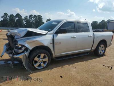 2015 RAM 1500 SLT, silver — VIN 1C6RR7LT6FS788850, Copart