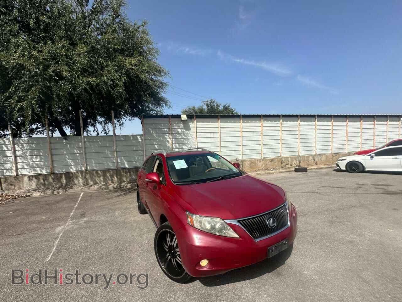 Фотография 2T2ZK1BA2AC028785 - LEXUS RX350 2010