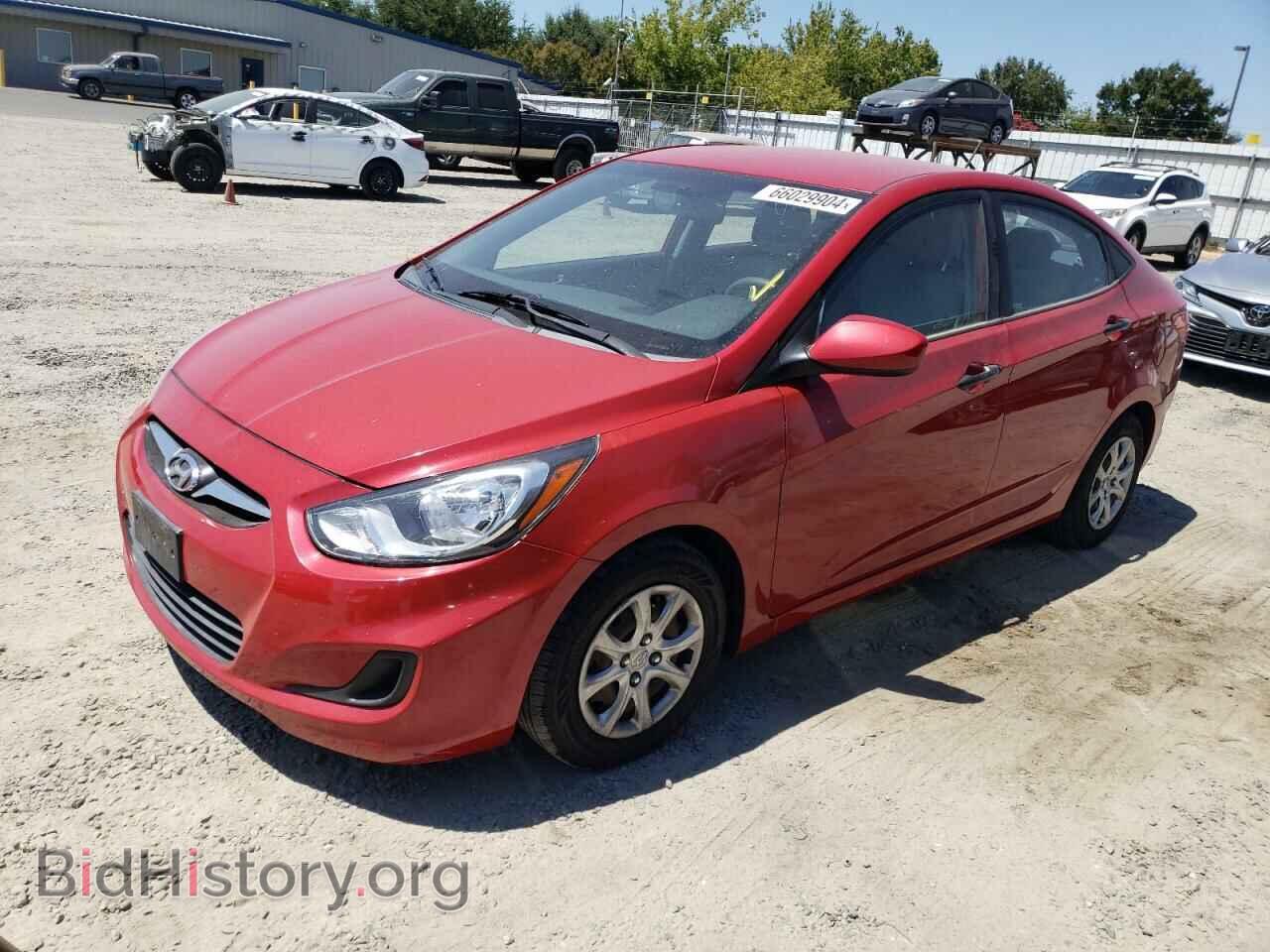 Фотография KMHCT4AEXCU074279 - HYUNDAI ACCENT 2012