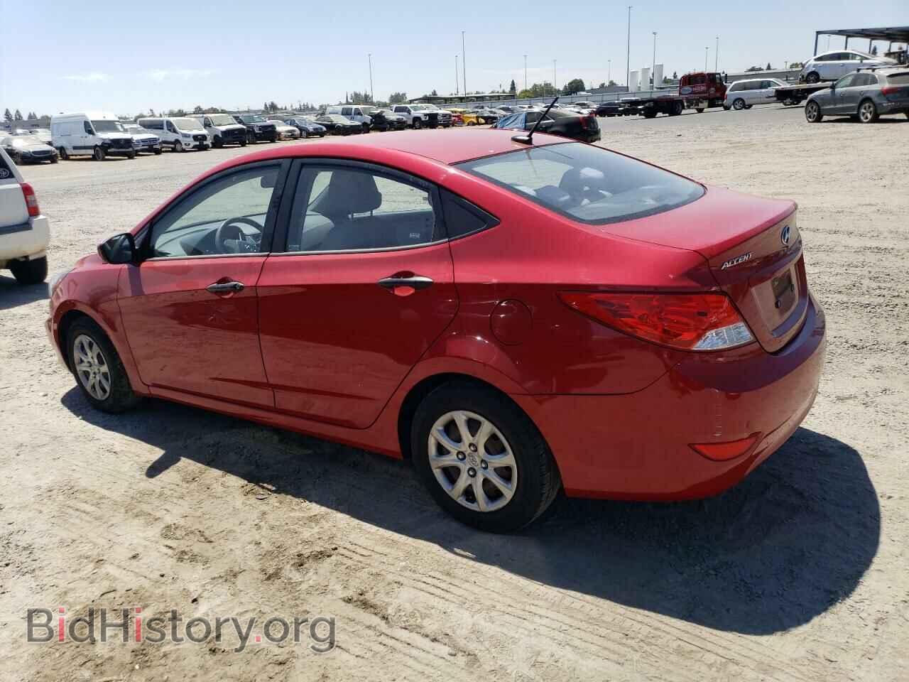 2012 HYUNDAI ACCENT - VIN: KMHCT4AEXCU074279 - Фото 2