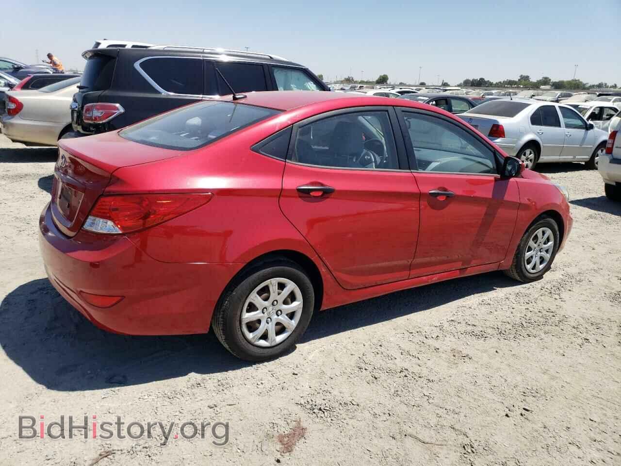 2012 HYUNDAI ACCENT - VIN: KMHCT4AEXCU074279 - Фото 3