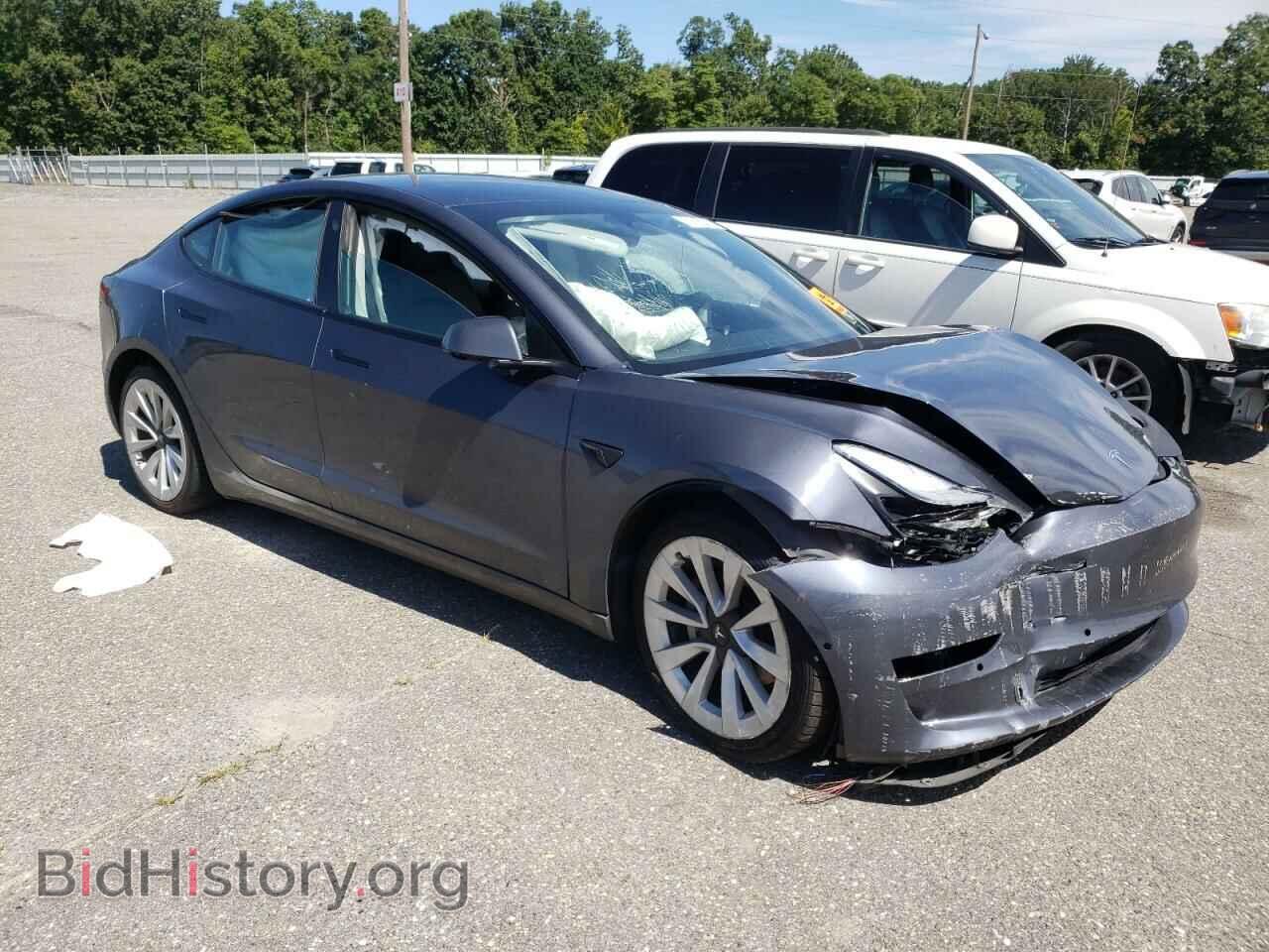 2022 TESLA MODEL 3 - VIN: 5YJ3E1EBXNF192535 - Фото 4