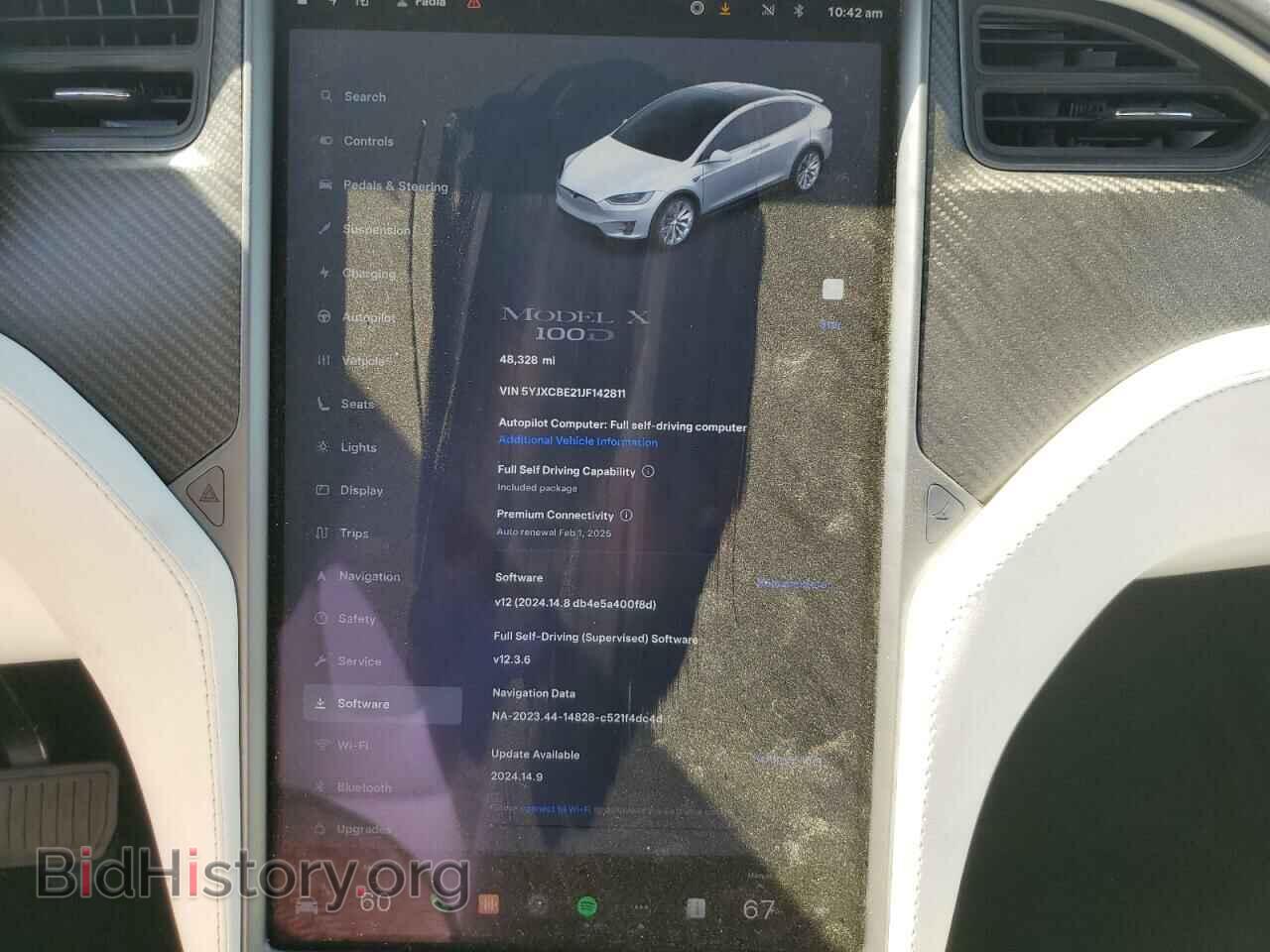 2018 TESLA MODEL X - VIN: 5YJXCBE21JF142811 - Photo 9