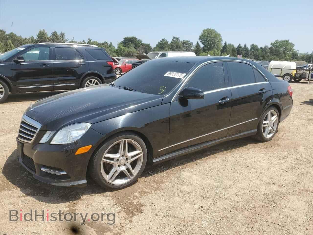 Photo WDDHF8JB3DA743595 - MERCEDES-BENZ E-CLASS 2013