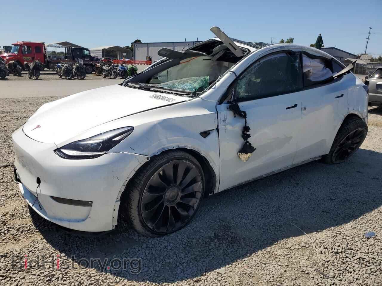 Photo 7SAYGDEF5NF410176 - TESLA MODEL Y 2022