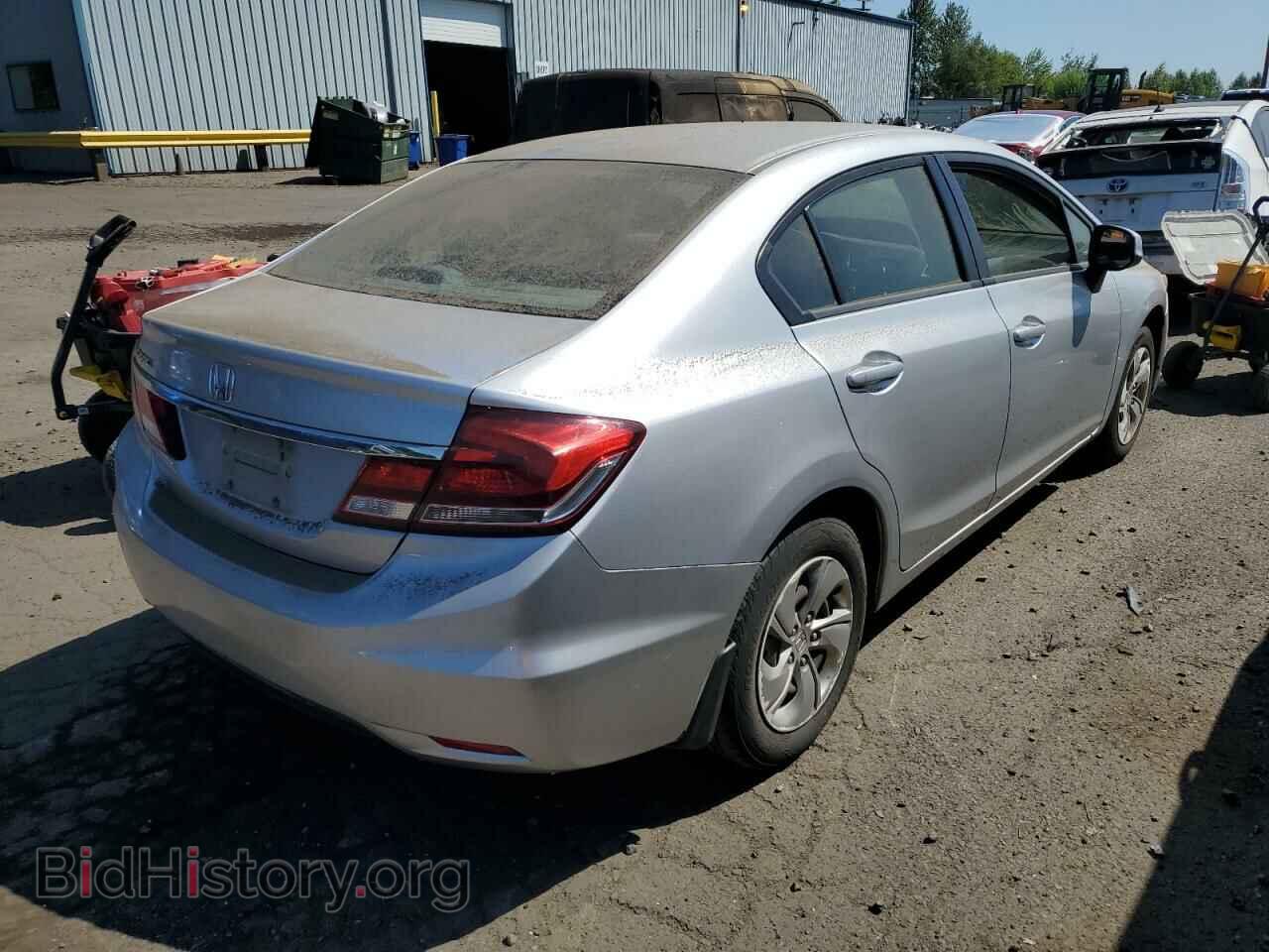 2013 HONDA CIVIC - VIN: 19XFB2F54DE279985 - Фото 3