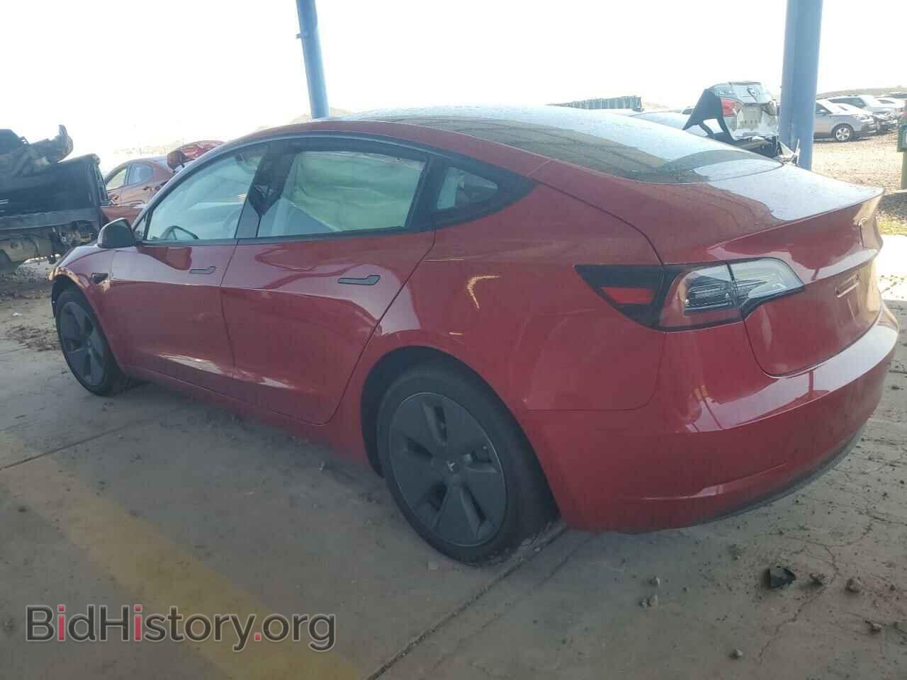 2022 TESLA MODEL 3 - VIN: 5YJ3E1EA9NF355196 - Фото 2
