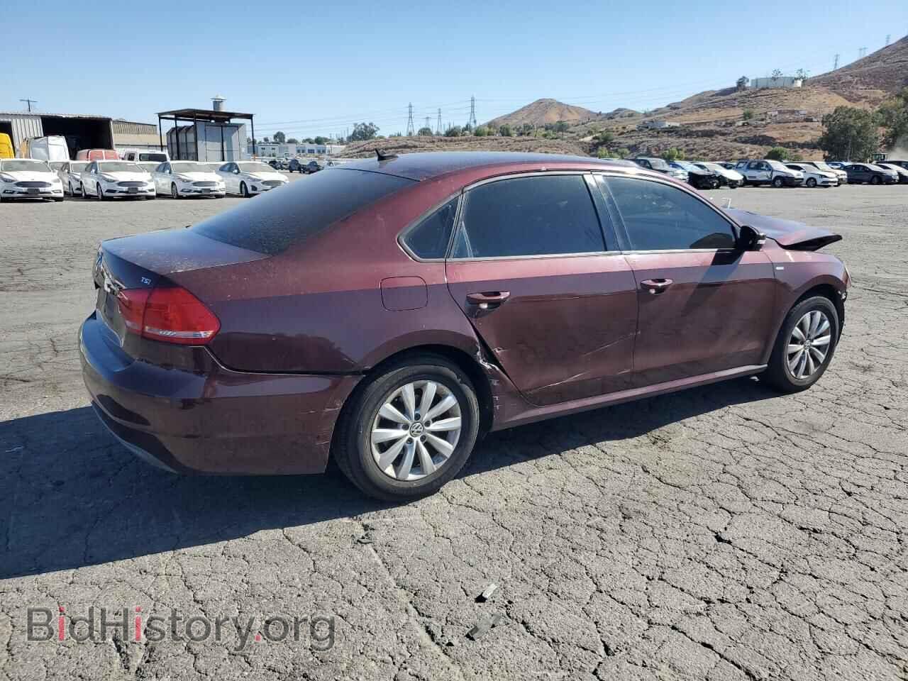 2014 VOLKSWAGEN PASSAT - VIN: 1VWAT7A35EC027114 - Фото 3
