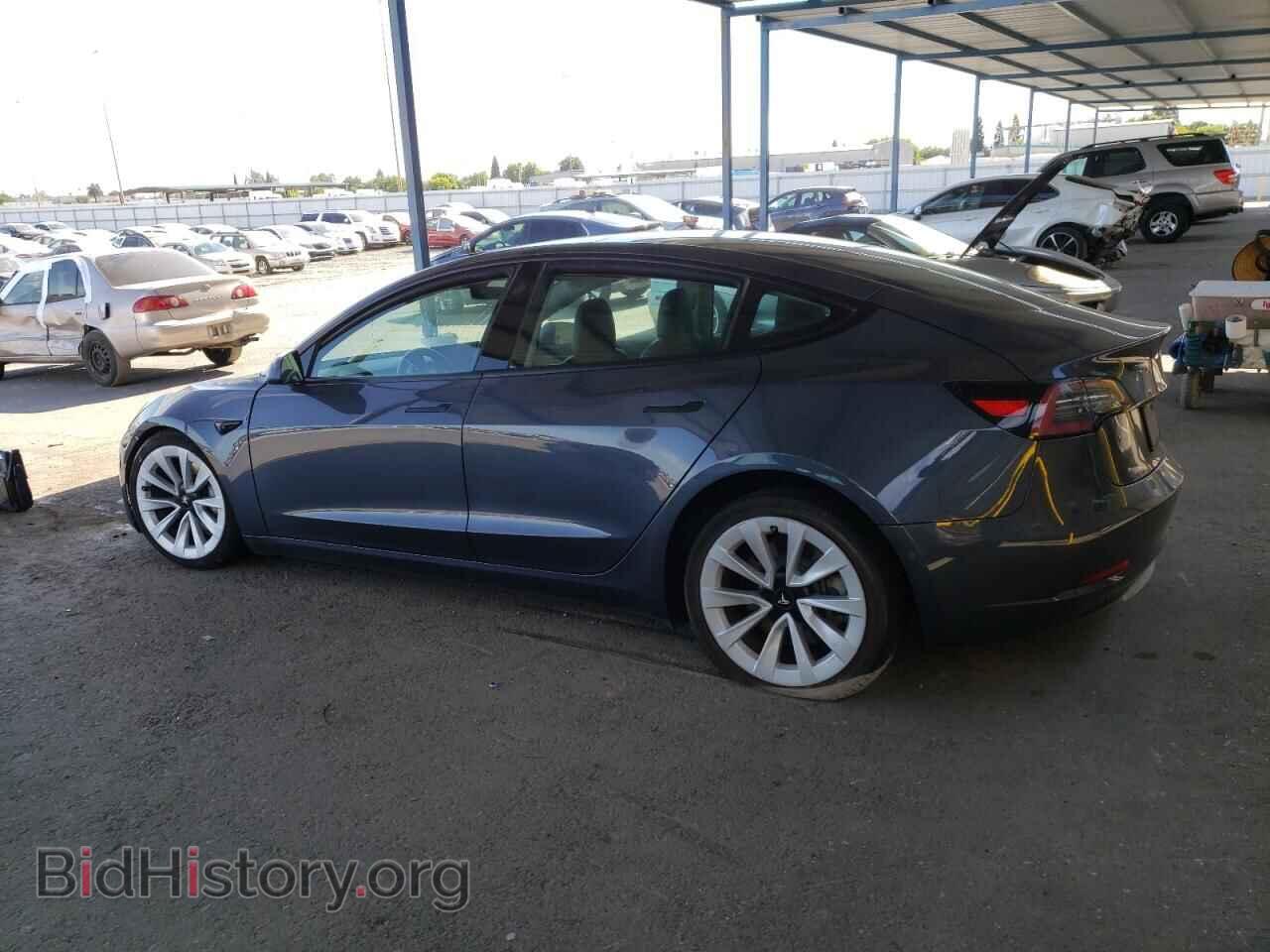 2022 TESLA MODEL 3 - VIN: 5YJ3E1EB6NF327834 - Фото 2