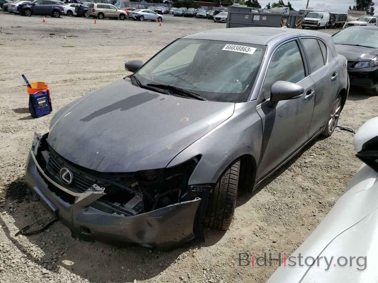 Photo JTHKD5BHXD2172705 - LEXUS CT 200 2013