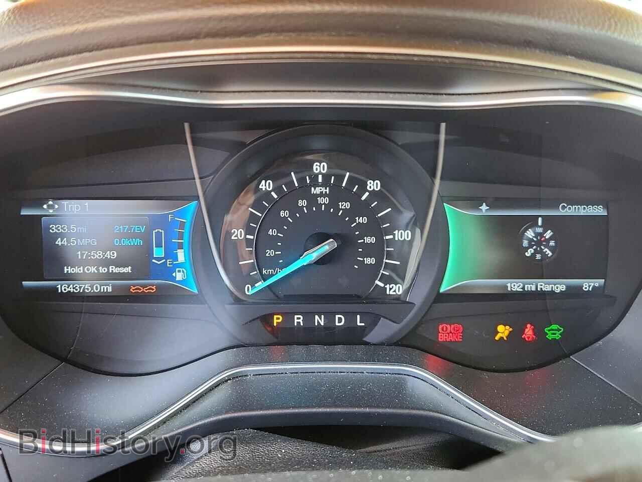 2016 FORD FUSION - VIN: 3FA6P0PU7GR320754 - Фото 9