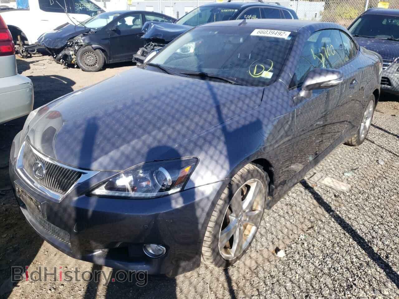 2012 LEXUS IS - VIN: JTHFE2C20C2508898 - Фото 2