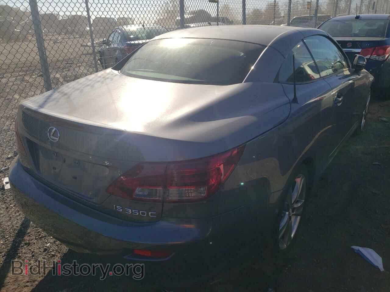 2012 LEXUS IS - VIN: JTHFE2C20C2508898 - Фото 4