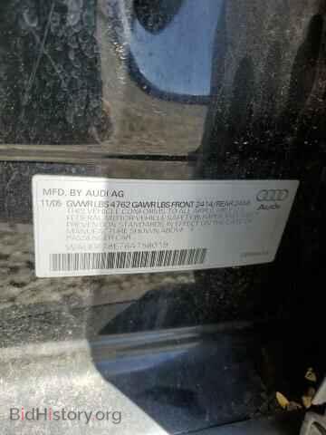 2006 AUDI A4 - VIN: WAUDF78E76A158019 - Фото 13