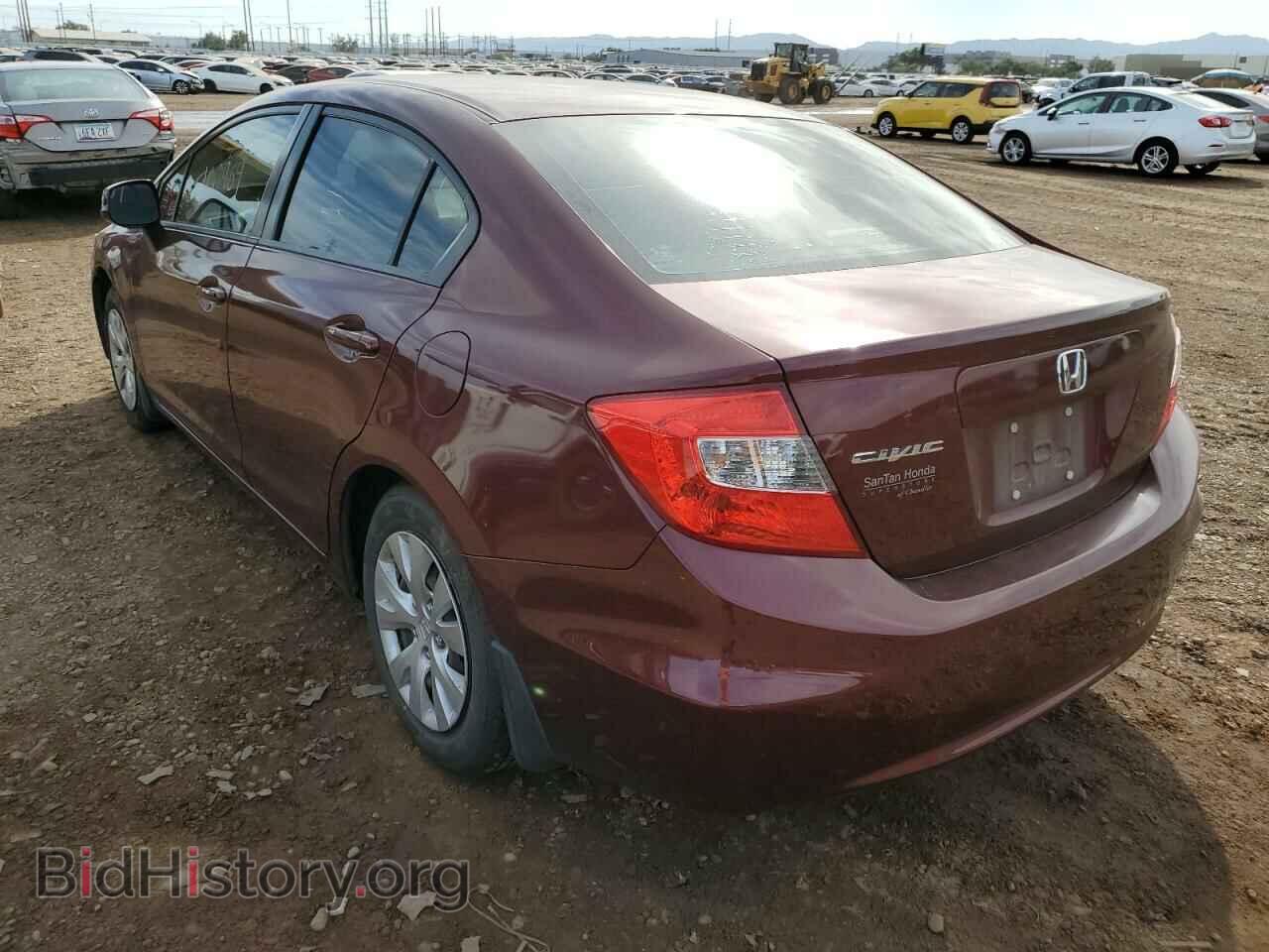 2012 HONDA CIVIC - VIN: 2HGFB2F50CH612896 - Фото 3