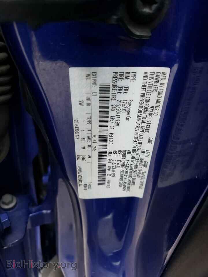 2014 FORD FOCUS - VIN: 1FADP3K21EL458929 - Photo 12