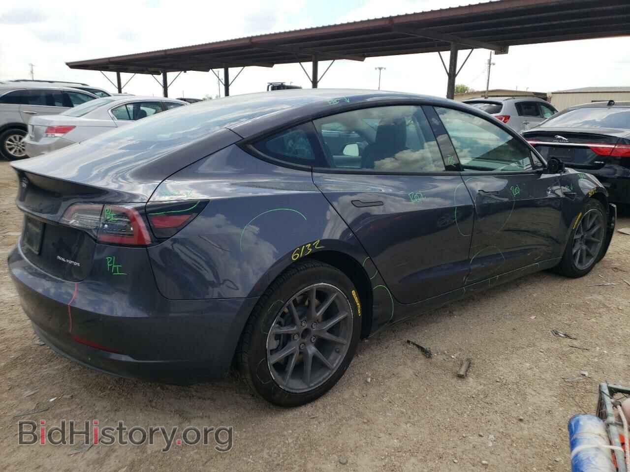 2022 TESLA MODEL 3 - VIN: 5YJ3E1EB8NF190945 - Photo 3