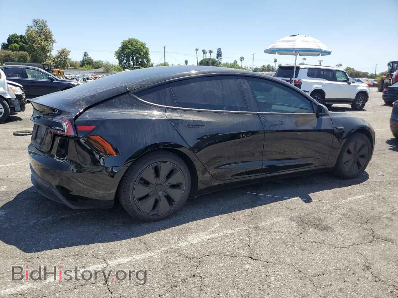 2024 TESLA MODEL 3 - VIN: 5YJ3E1EA4RF732278 - Photo 3
