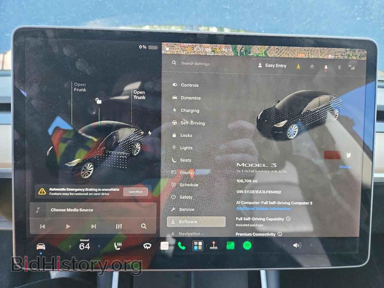 2020 TESLA MODEL 3 - VIN: 5YJ3E1EA3LF614102 - Photo 9