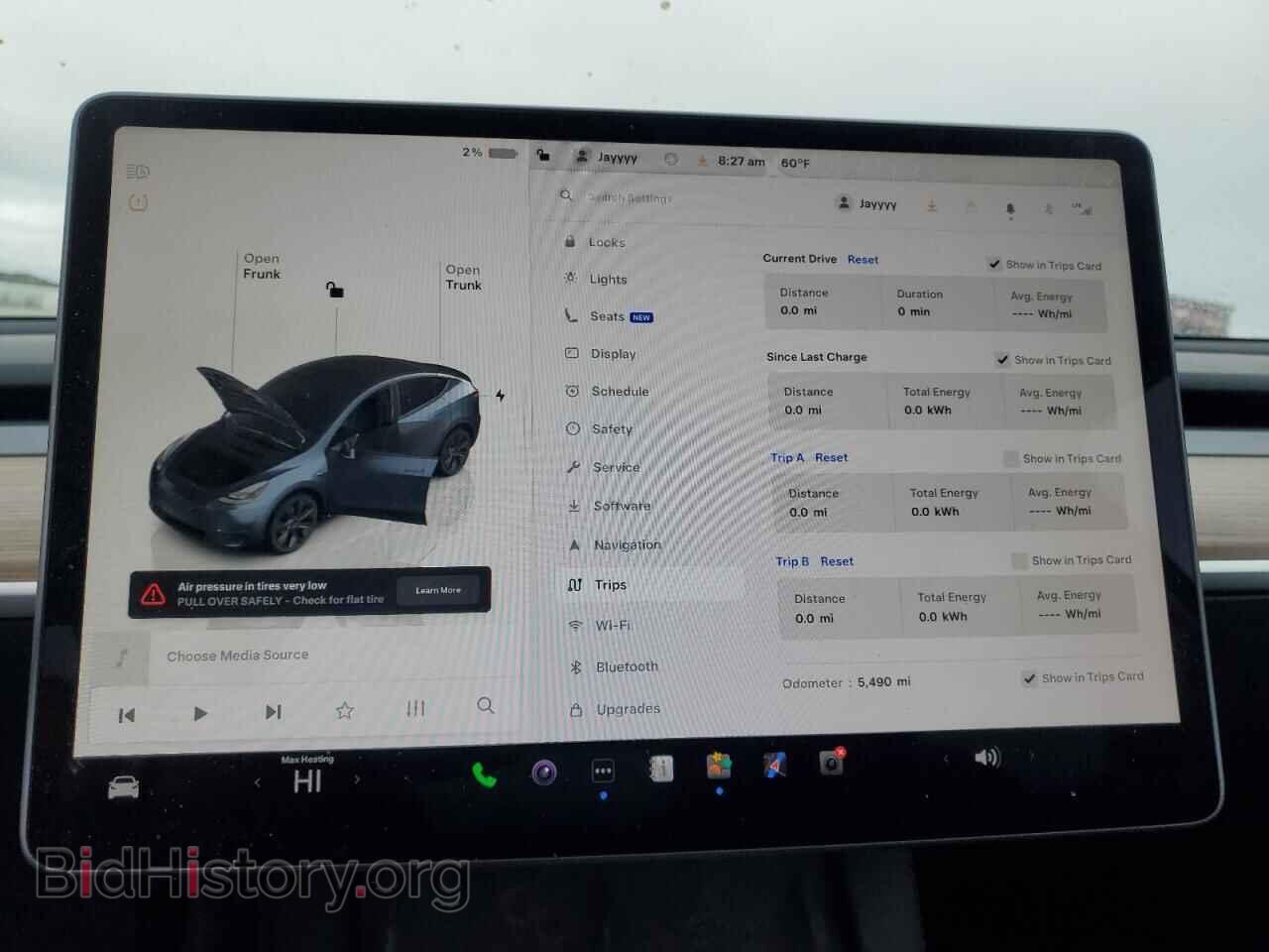 2025 TESLA MODEL Y - VIN: 7SAYGDED6SF315216 - Фото 9