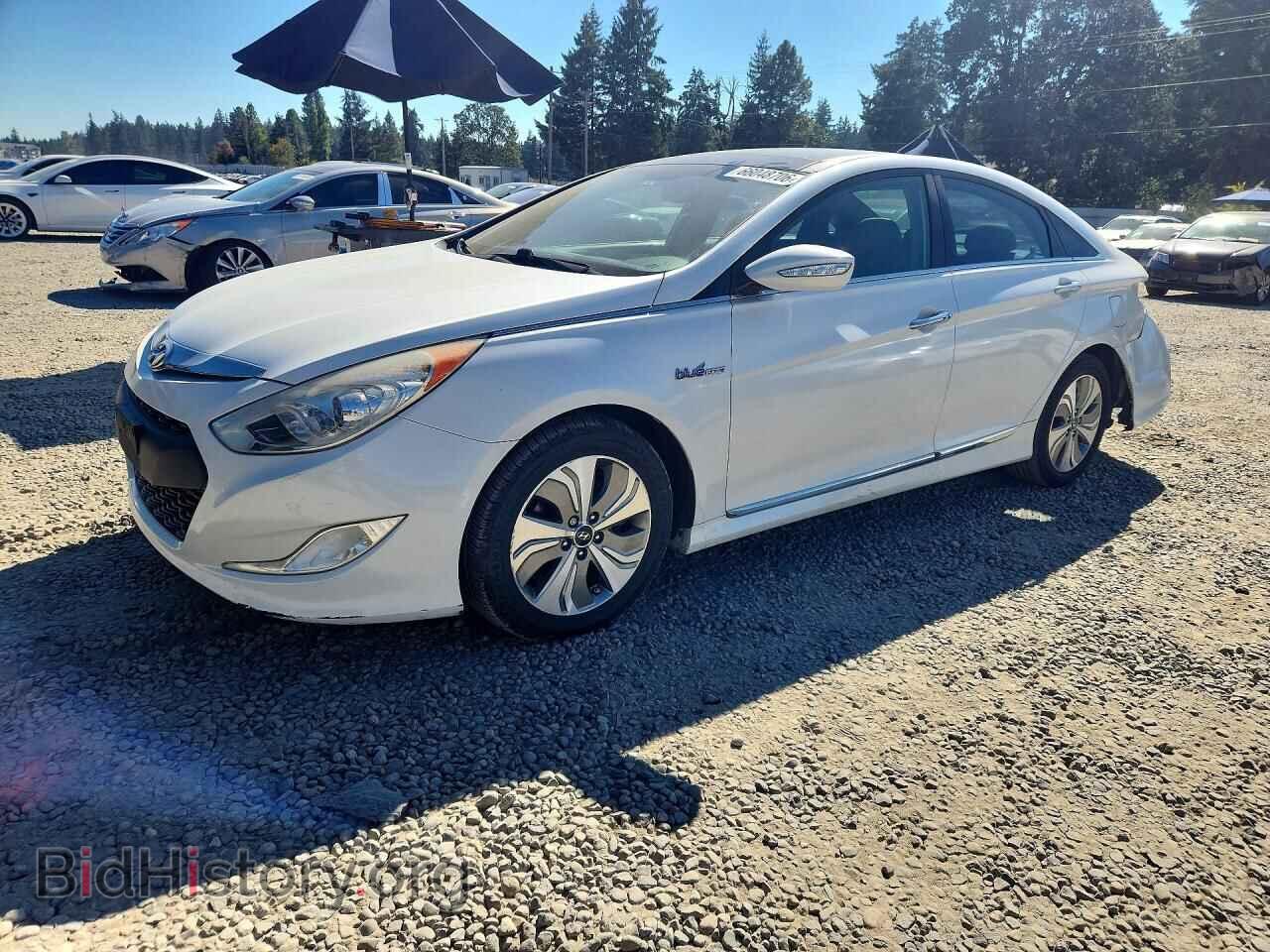 Photo KMHEC4A48DA076096 - HYUNDAI SONATA 2013