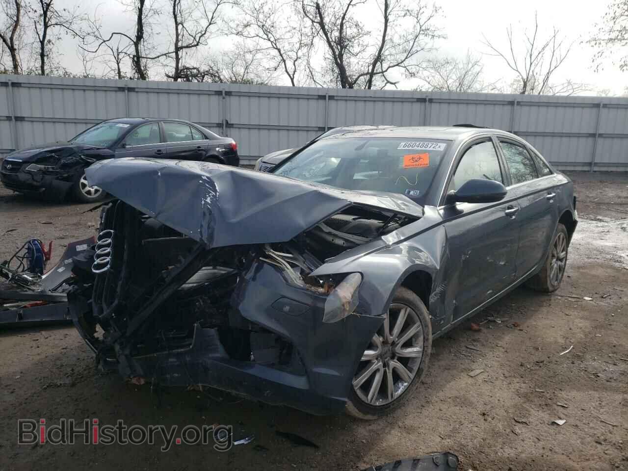 2013 AUDI A6 - VIN: WAUGFAFC1DN147227 - Фото 2