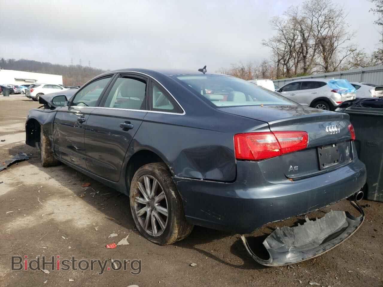 2013 AUDI A6 - VIN: WAUGFAFC1DN147227 - Фото 3