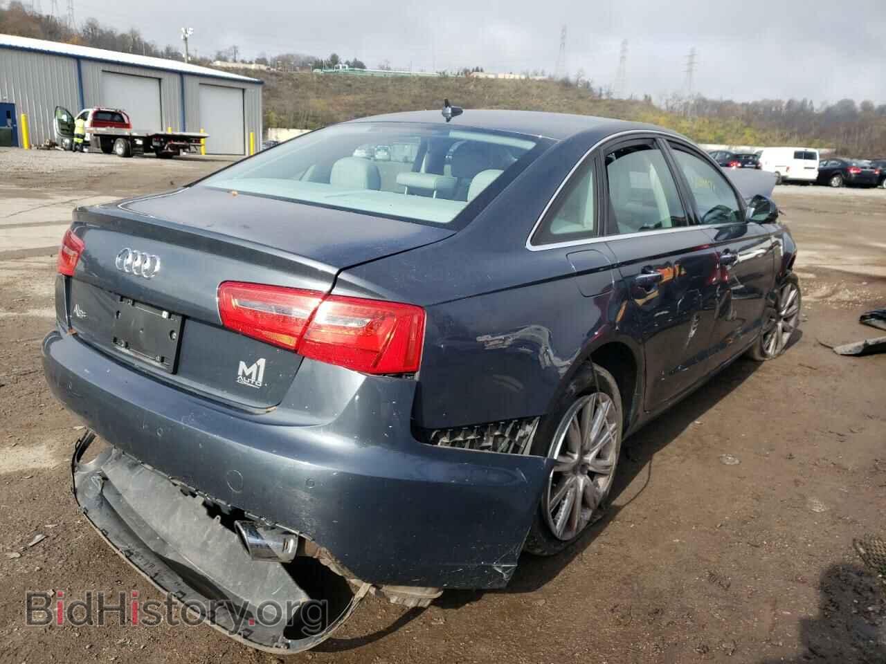 2013 AUDI A6 - VIN: WAUGFAFC1DN147227 - Фото 4