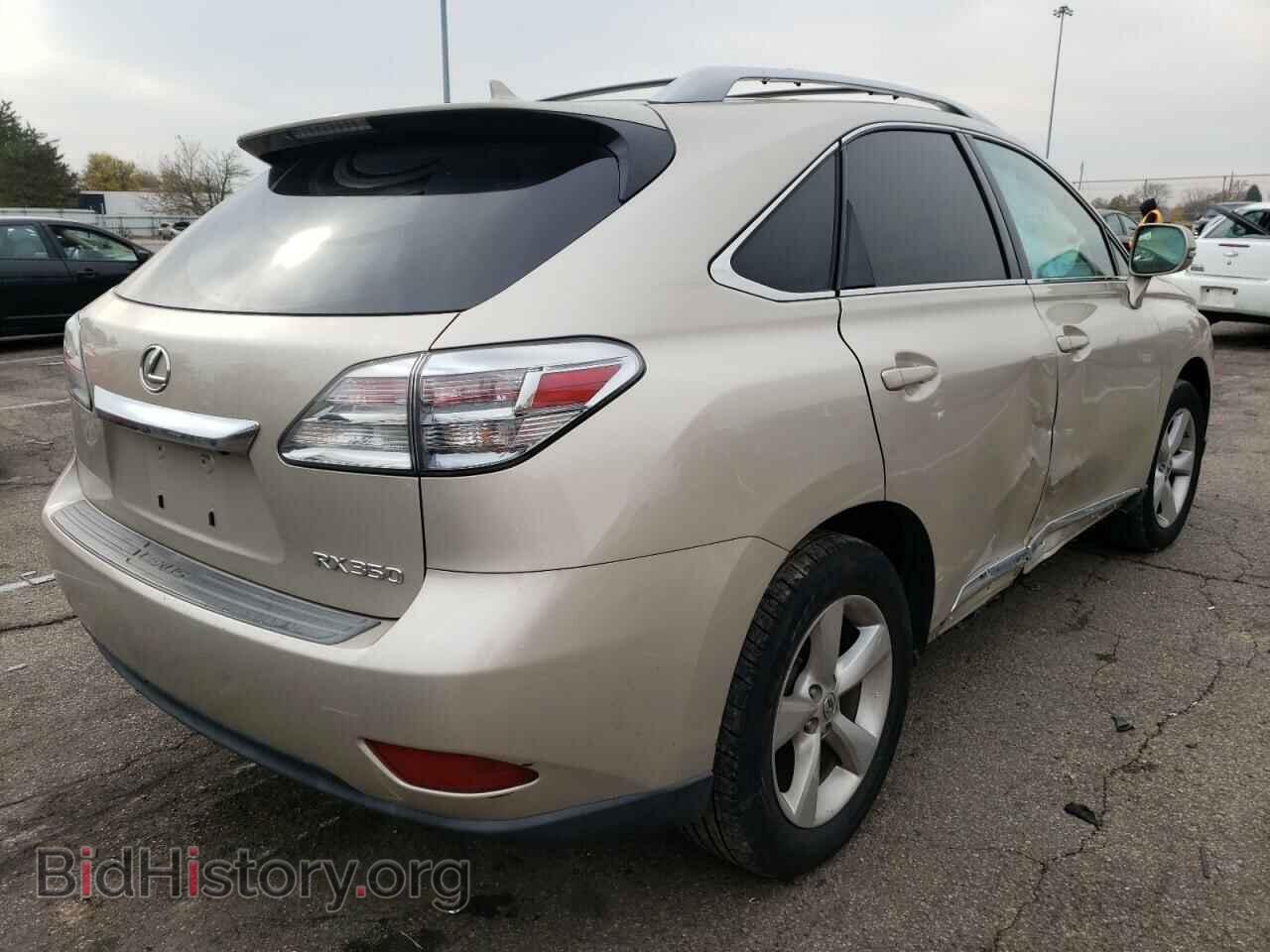 2011 LEXUS RX350 - VIN: 2T2BK1BA7BC090749 - Фото 4