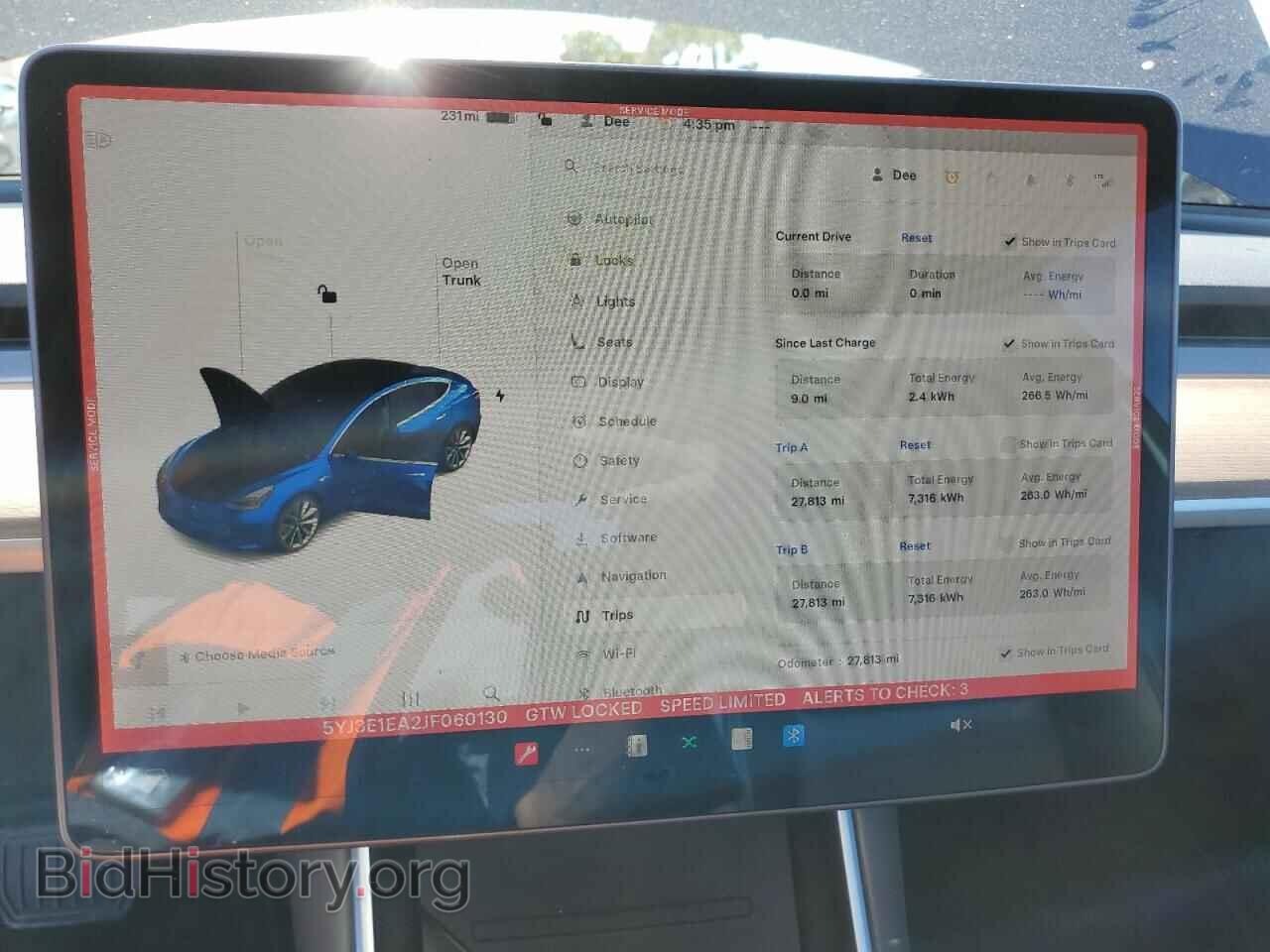 2018 TESLA MODEL 3 - VIN: 5YJ3E1EA2JF060130 - Photo 9