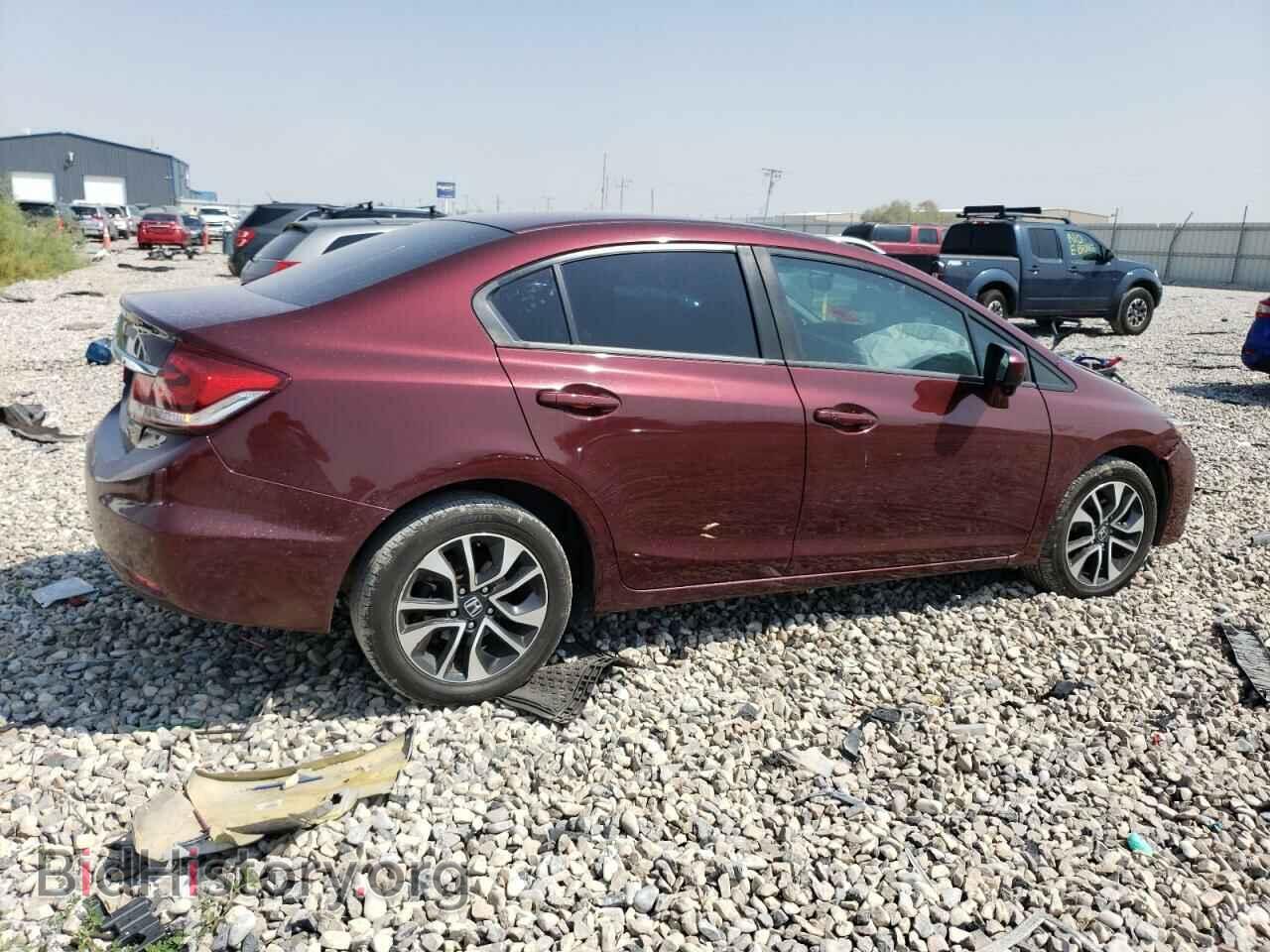 2014 HONDA CIVIC - VIN: 19XFB2F82EE046621 - Фото 3