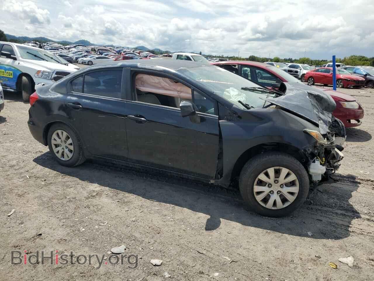 2012 HONDA CIVIC - VIN: 2HGFB2F55CH595691 - Фото 4