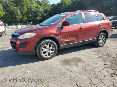 2012 Mazda CX-9, burgundy — VIN JM3TB3CA6C0341136, Copart