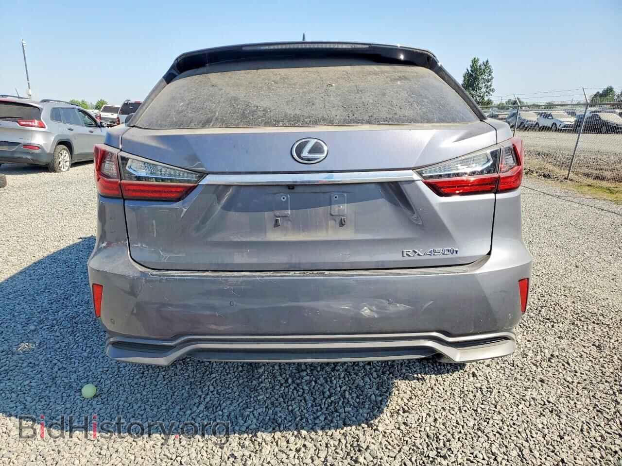 2017 LEXUS RX450 - VIN: 2T2BGMCA3HC016822 - Фото 6