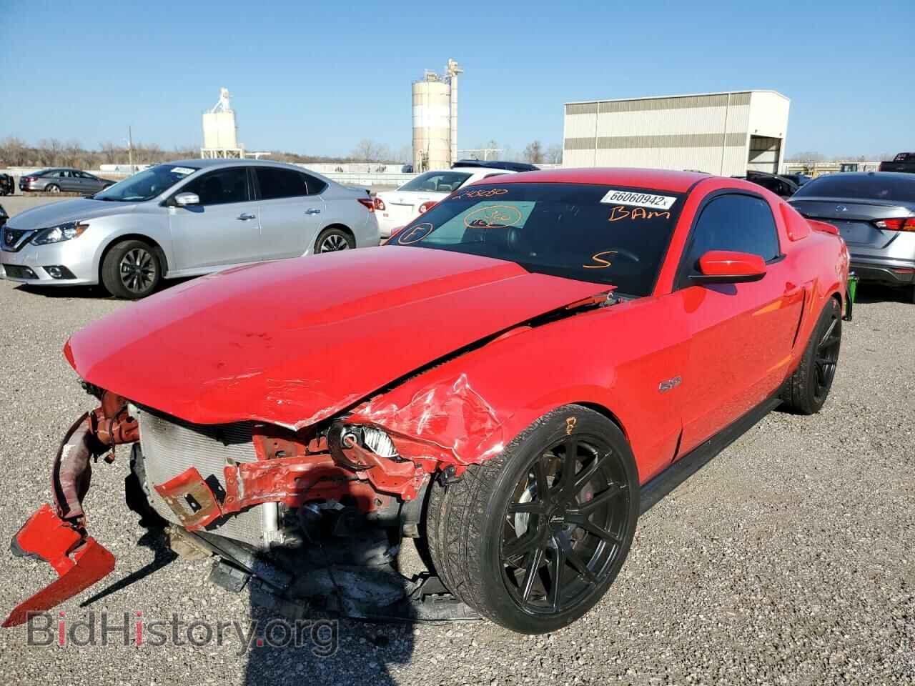 2012 FORD MUSTANG - VIN: 1ZVBP8CF0C5245050 - Фото 2