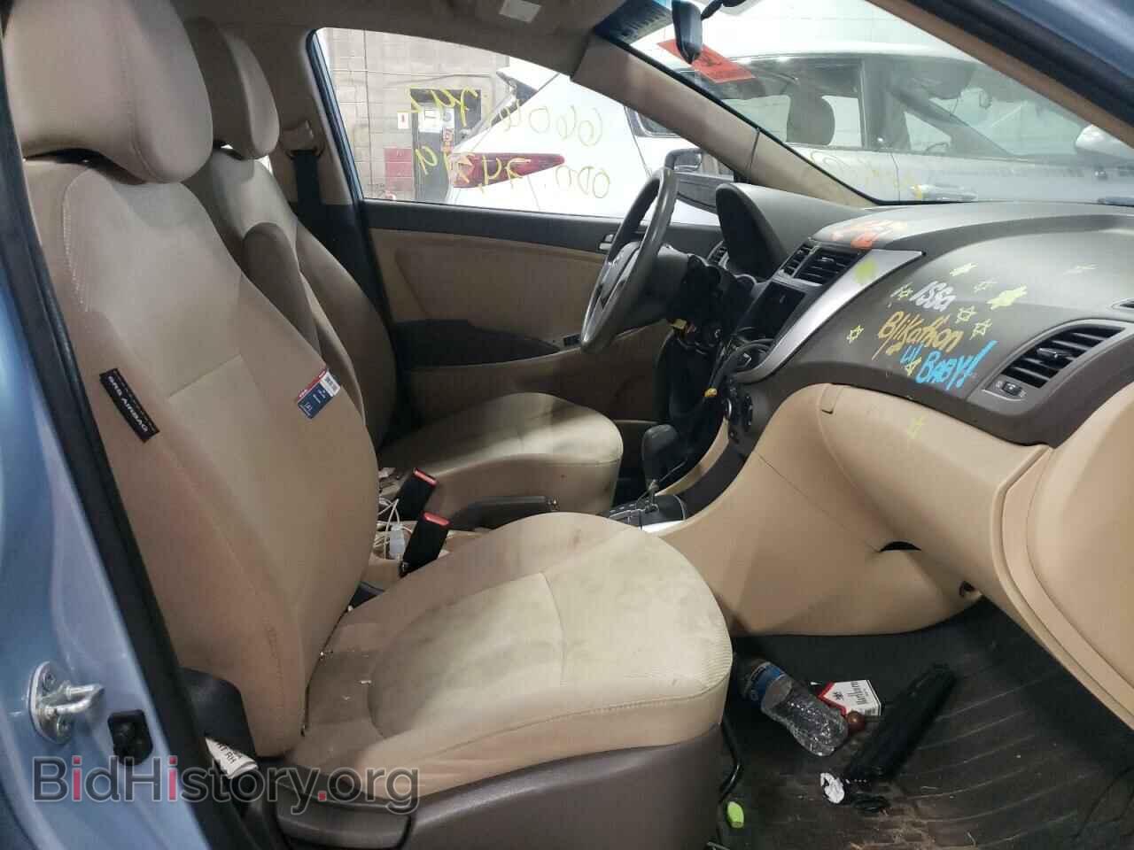 2014 HYUNDAI ACCENT - VIN: KMHCT4AE2EU661143 - Фото 5