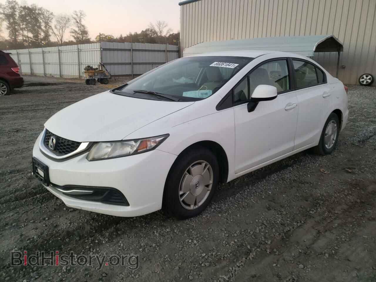 2013 HONDA CIVIC - VIN: 2HGFB2F66DH528642 - Фото 2